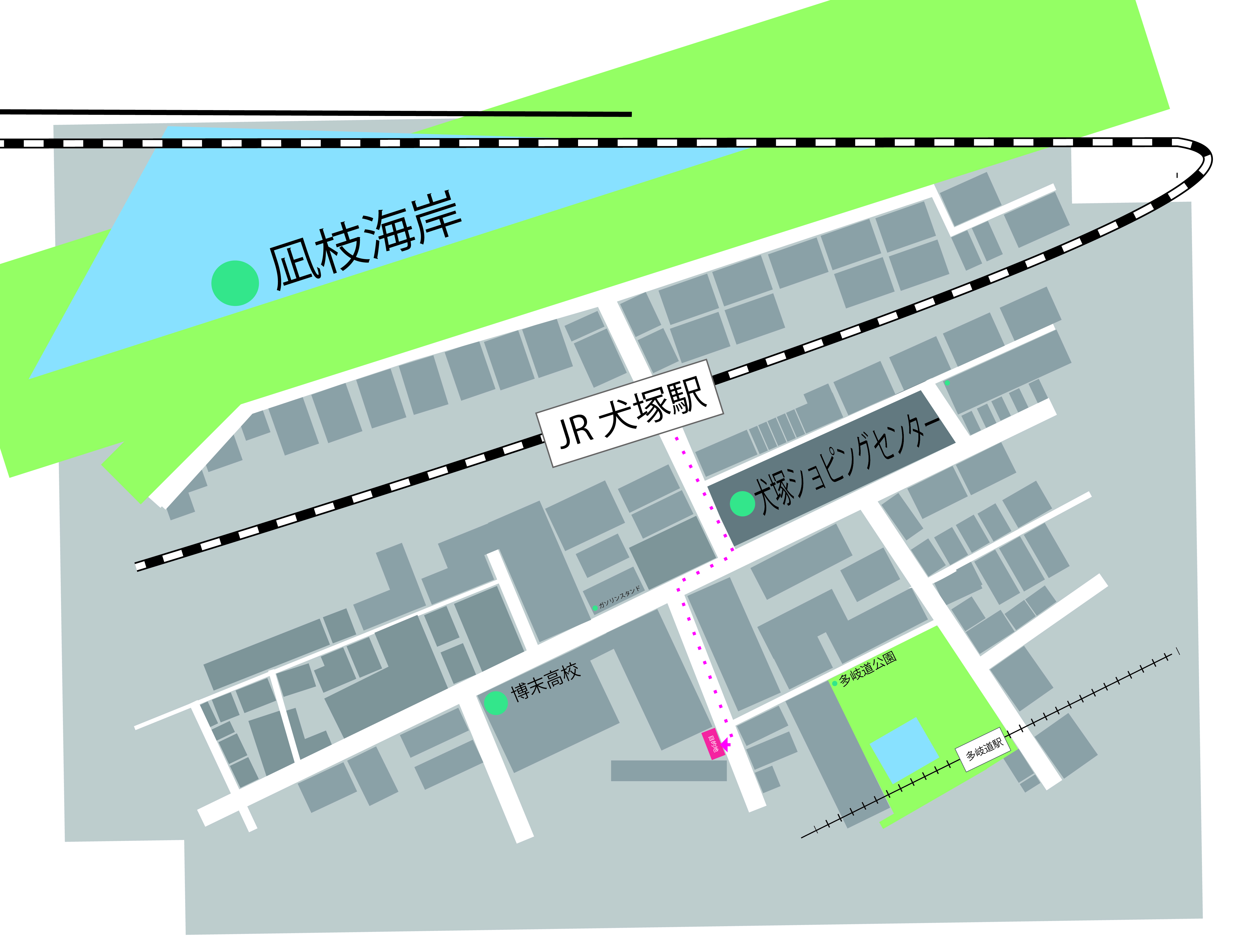 駿河学院　3年生　マップ